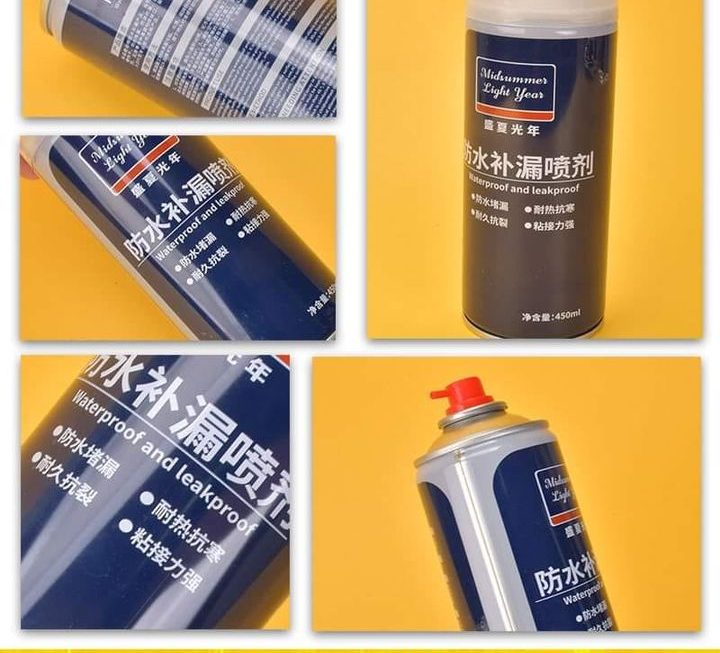 防水補漏噴劑～$15/支