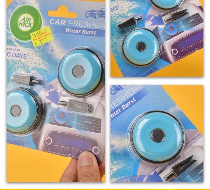 Airwick夾式汽車空氣清新劑~$9