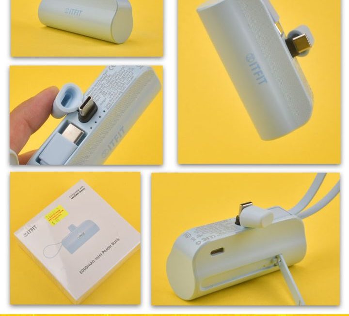 ITFIT迷你行動充電連支架~$45