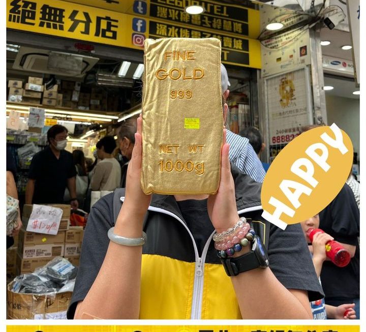 金磚造型咕𠱸~$15