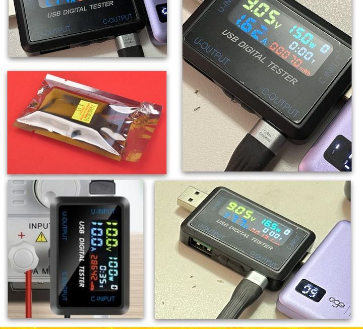 USB電壓電流表器~$45