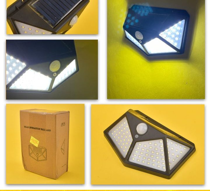 太陽能充電感應LED燈~$15