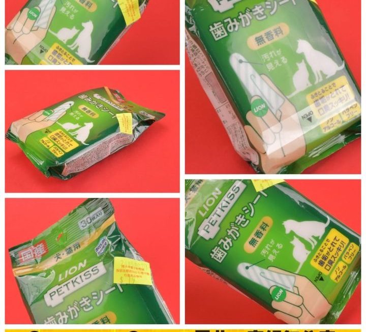 Lion寵物潔齒布~$19