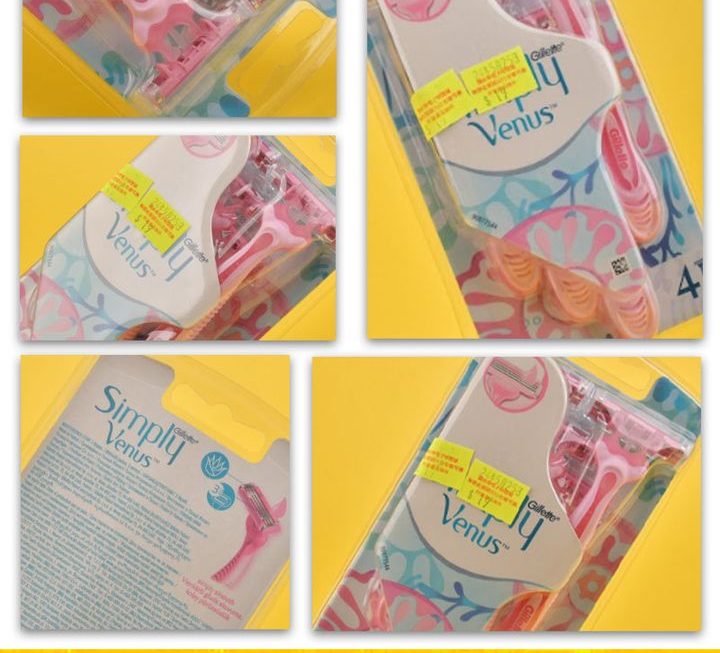 Simply Venus刀片女士剃毛刀 ~$19