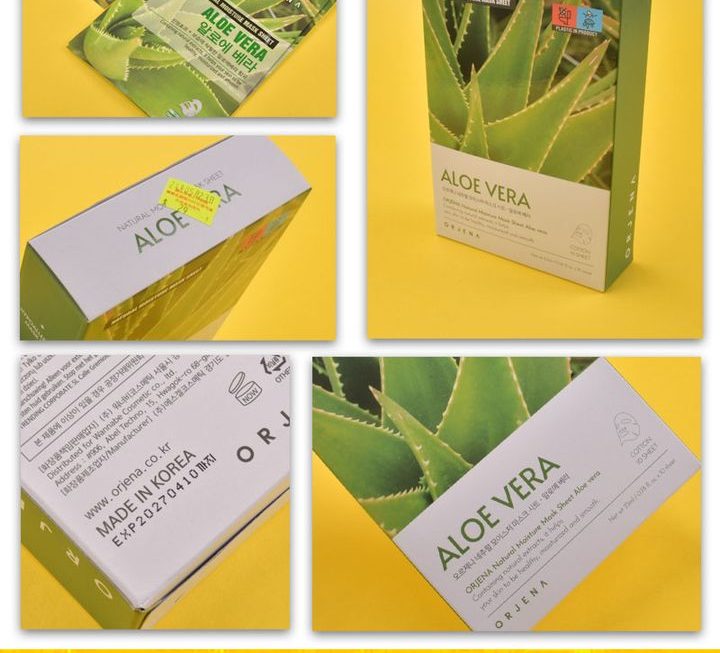 ORJENA蘆薈保濕面膜~$29