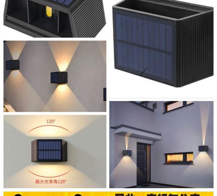太陽能感應LED燈~$29
