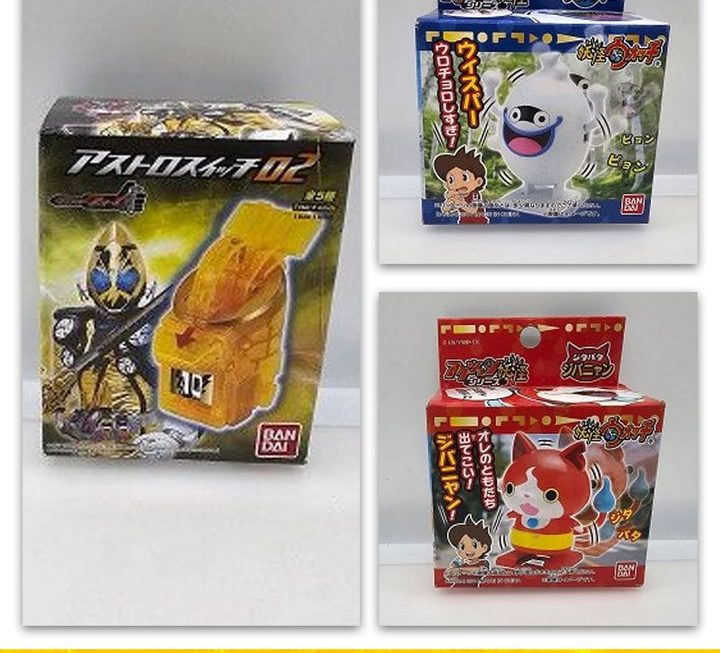 各款遊戲玩具模型套裝~由$9至$19不等