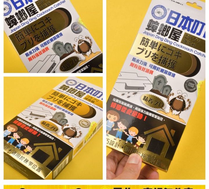 日本叮叮蟑螂屋～$25
