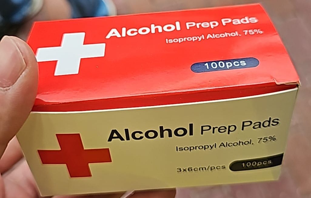 ＄5 酒精棉門口位