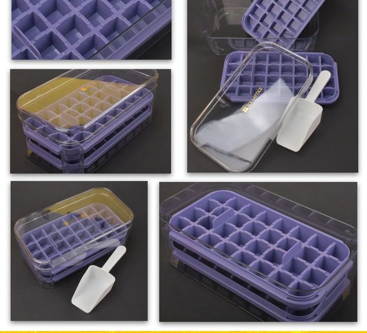 ICE LATTICE按壓冰格盒~$19