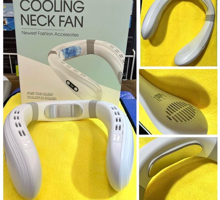 ANTIAN K011 半導體製冷冰敷掛頸風扇～$139