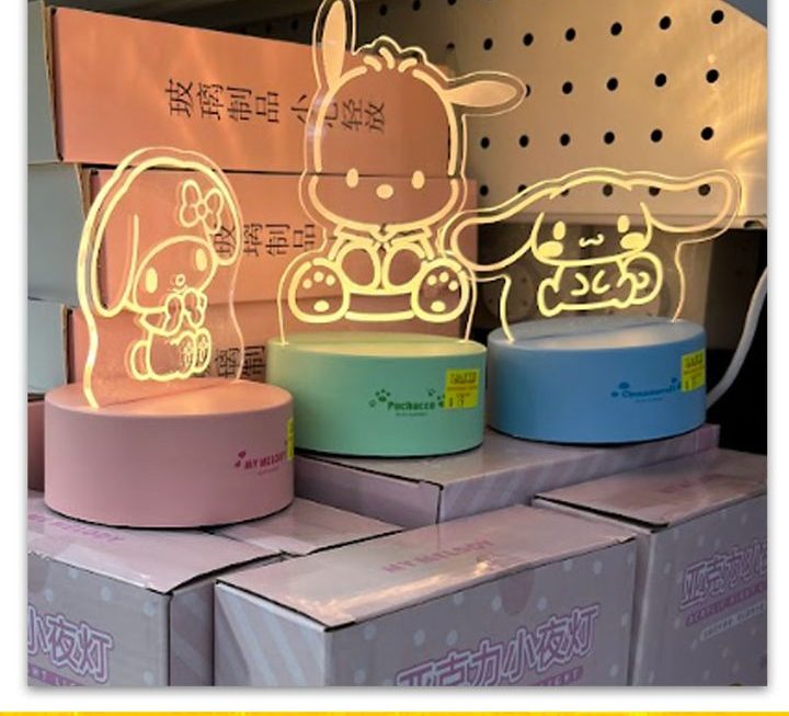 多款Sanrio角色造型小夜燈~$19/款