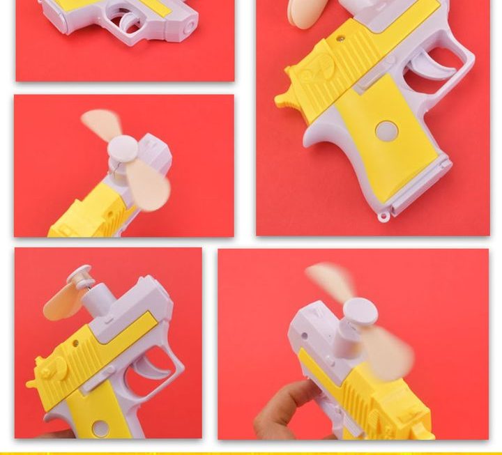 手動風扇槍~$9