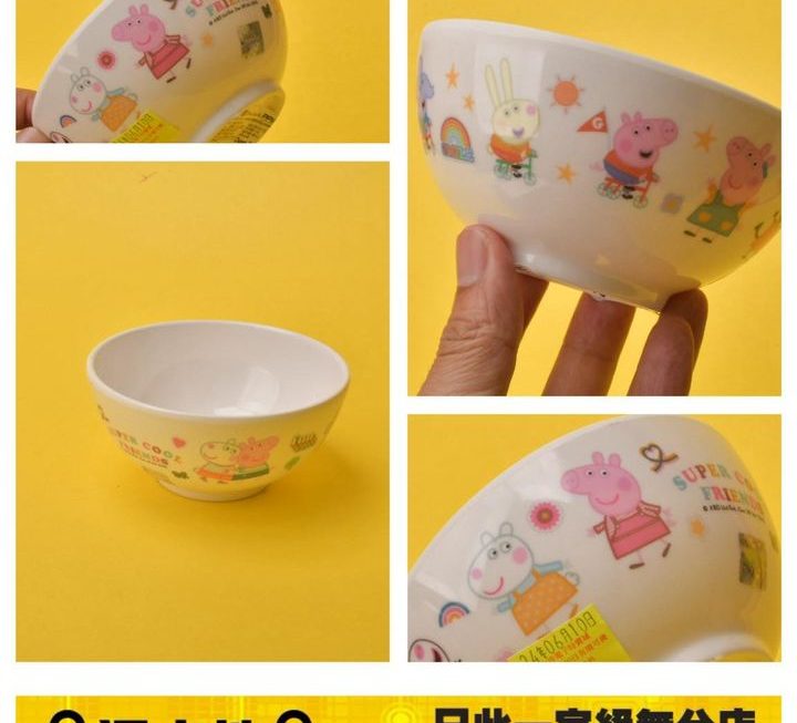 卡通圖案小孩用碗仔~$19