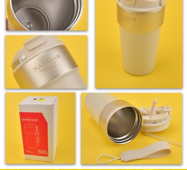 不鏽鋼保溫咖啡杯 ~$59