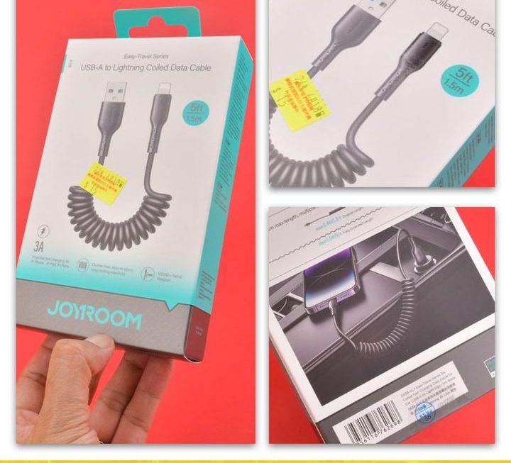 Joyroom.A38數據充電線~$15