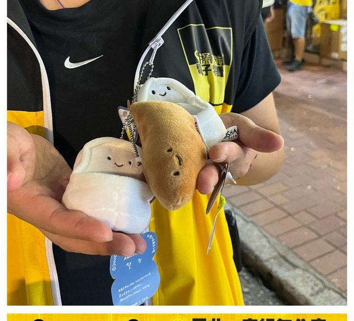 新屎坑主題毛公仔匙扣~ $9隻