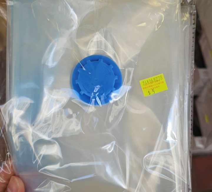 $5 壓縮袋門口位