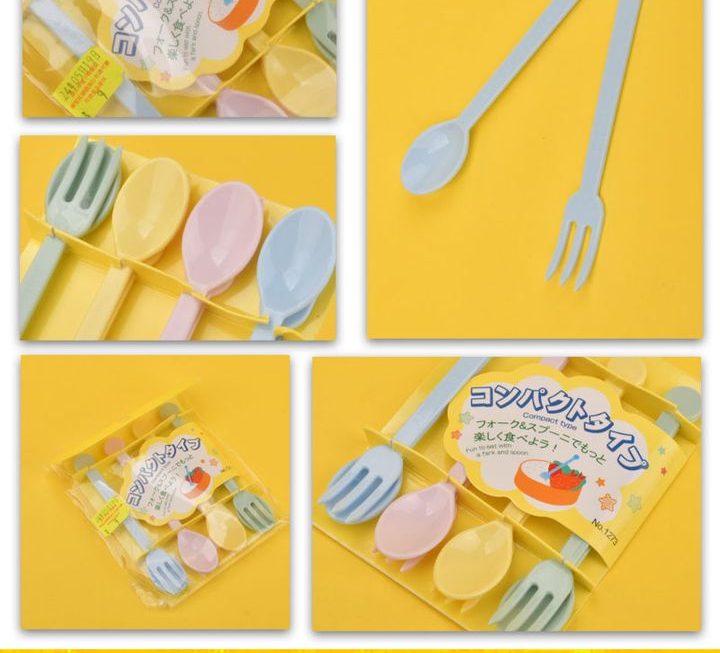 彩色餐具套裝~$9/套