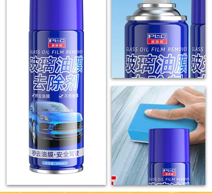 普路馳玻璃油膜去除劑~$9