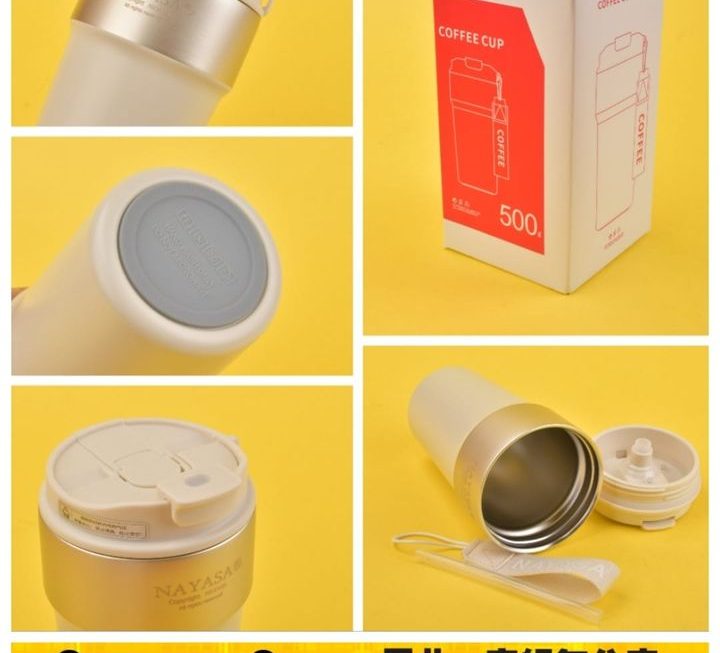 不鏽鋼保溫咖啡杯 ~$59