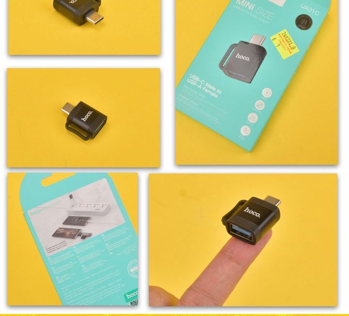 hoco 迷你USB 轉換器 ~$9