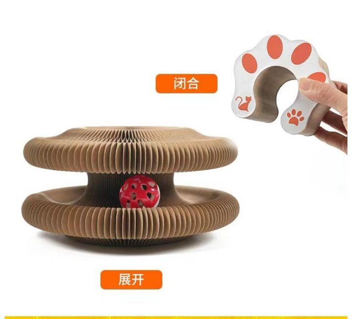 開合摺疊式貓爪玩具~$9