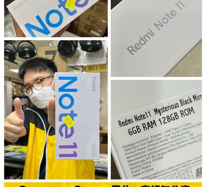 Redmi Note 11智能手機 ~$620