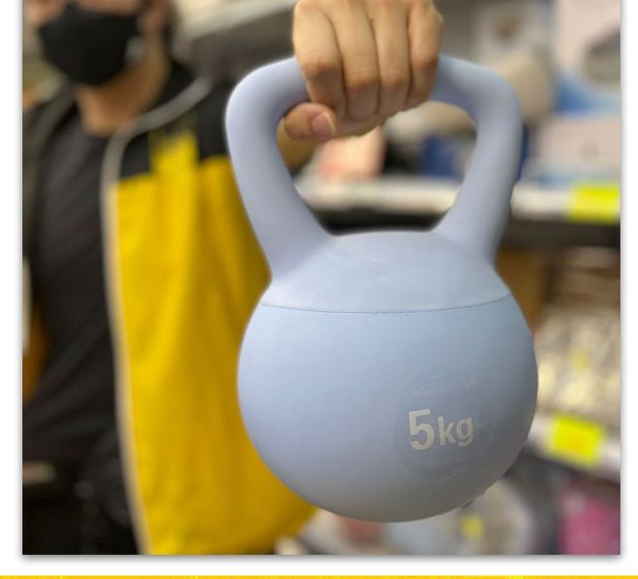 5kg壺鈴~$69 （今期係淺粉紅色)
