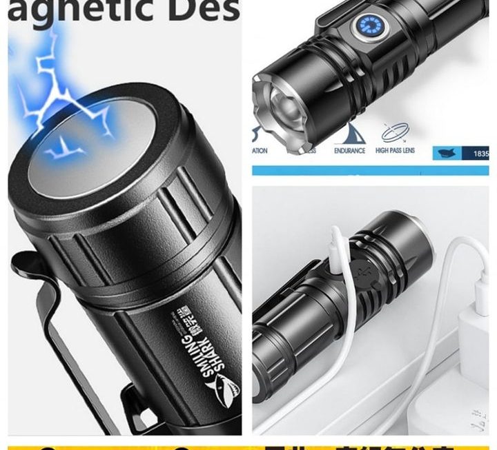 M60攜帶式強光手電筒~$45