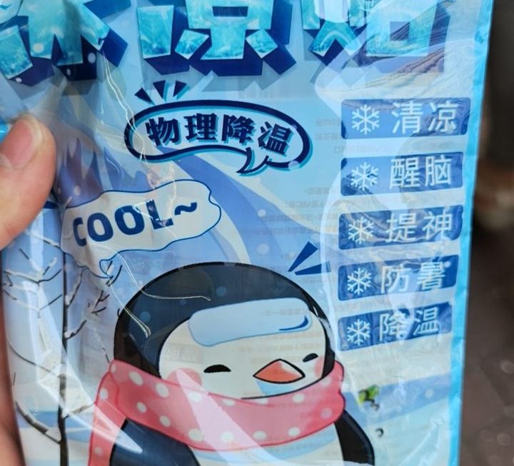 $9 冰涼貼門口位