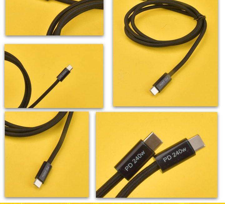 PD 240W USB Type C 充電線 ~$15