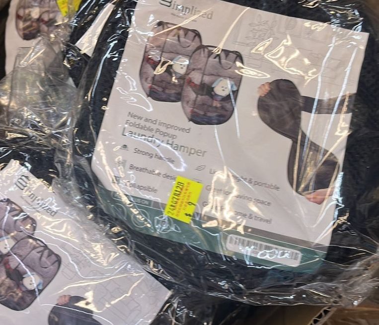 $9 污衣籃(一包內有兩個)