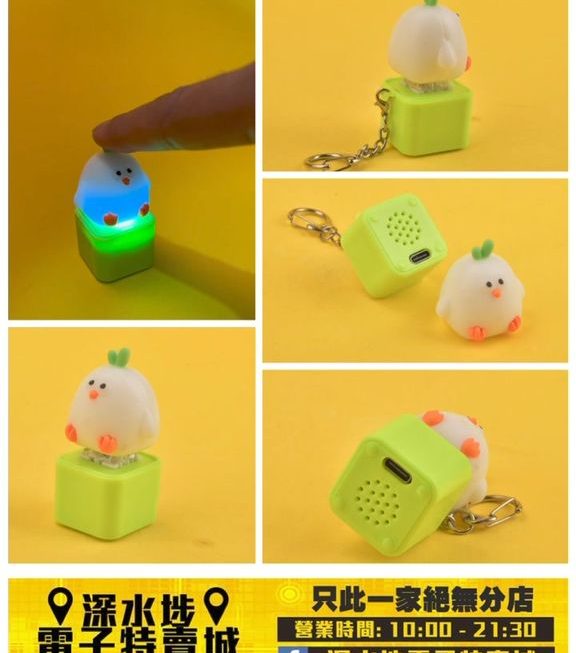 雞雞卡通造型鎖匙扣~$15