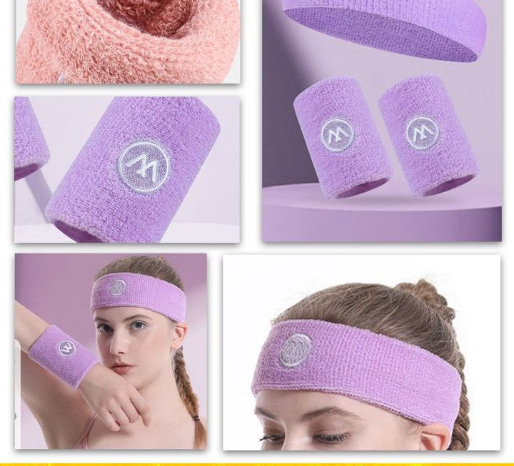吸汗運動毛巾~$9(護腕)，$5(頭戴)