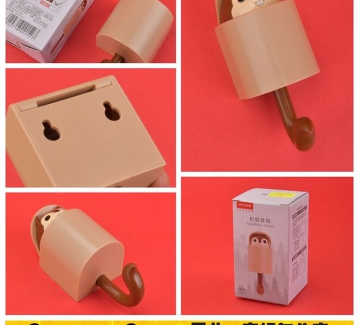 卡通公仔造型掛鈎~$9