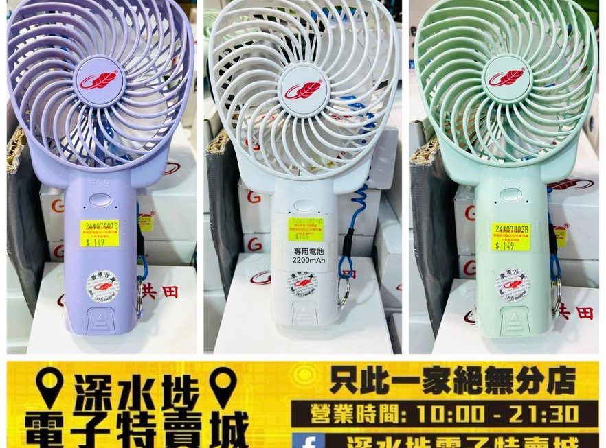 F99 手提大芭蕉扇 ～$149