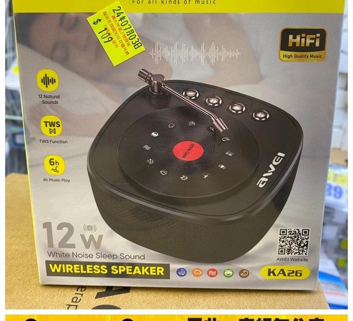 awei. KA26藍芽喇叭器~$109