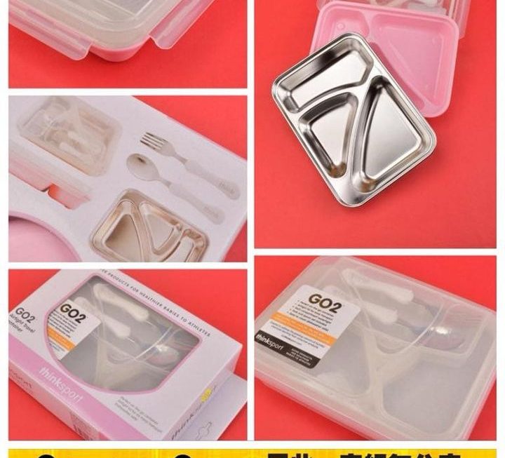 G02不銹鋼餐具盒套裝 ~$19 減價啦