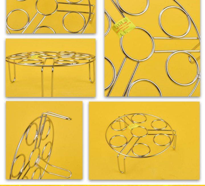 不鏽鋼食物蒸架~$9