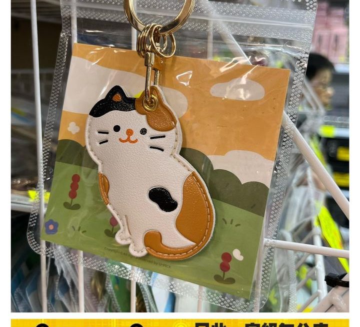貓貓造型鎖匙扣~$19