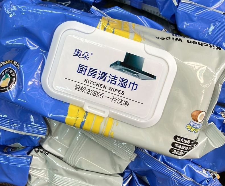 $5 廚房濕紙巾門口位