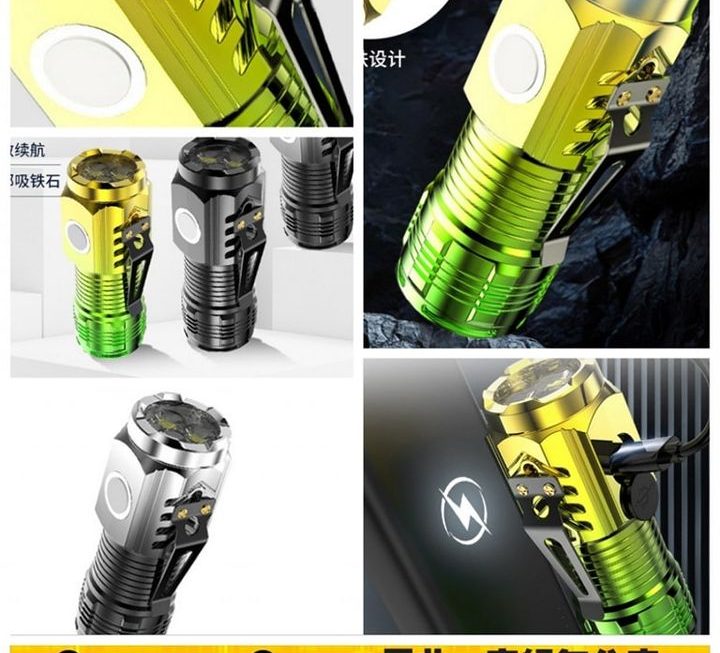 多用途強光手電筒~$10