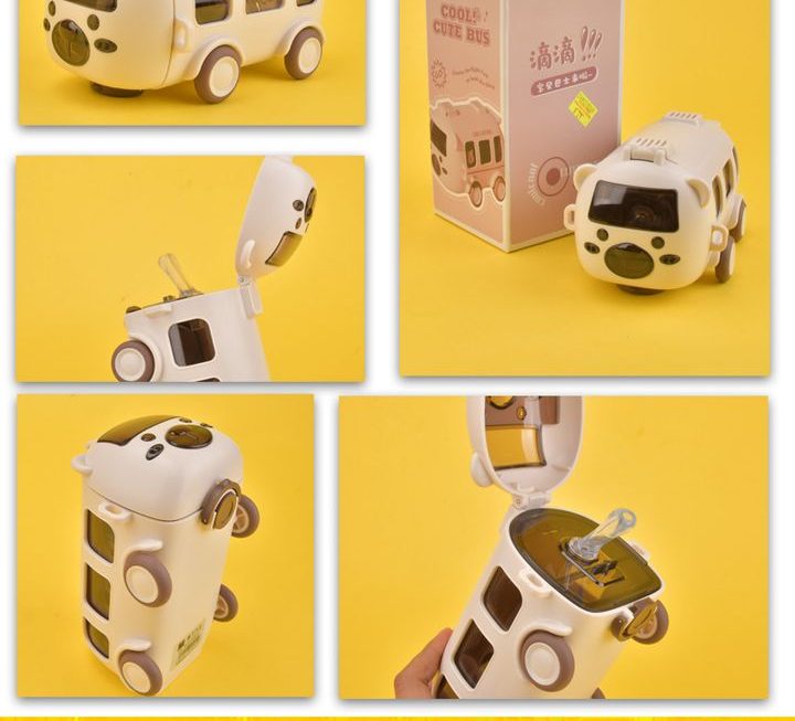 熊仔巴車造型水樽 ~$29