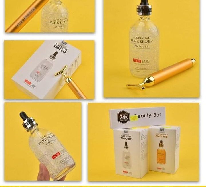 Thera Lady銀箔美白精華大銀瓶~$79