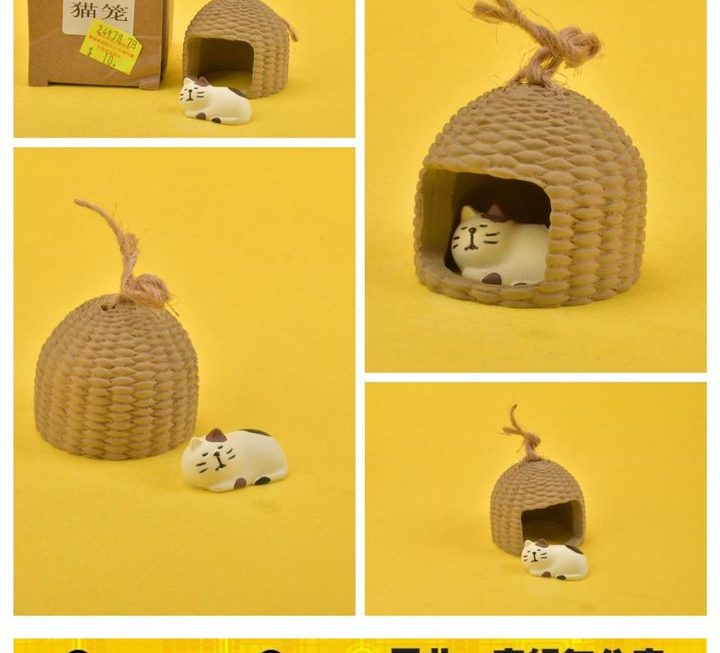 貓貓造型擺設~$10