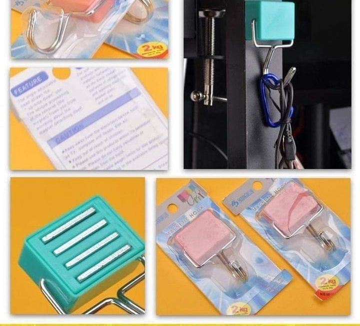 無痕磁石掛勾 ~$5/個