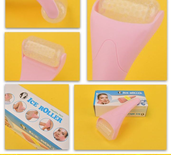 冰感臉部滾輪按摩器~$15