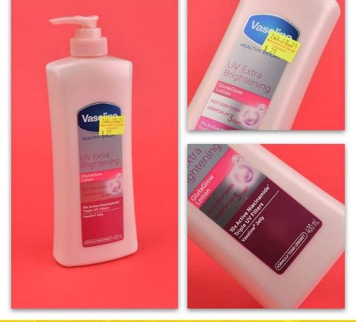 Vaseline凡士林亮白潤膚露~$25【特價】
