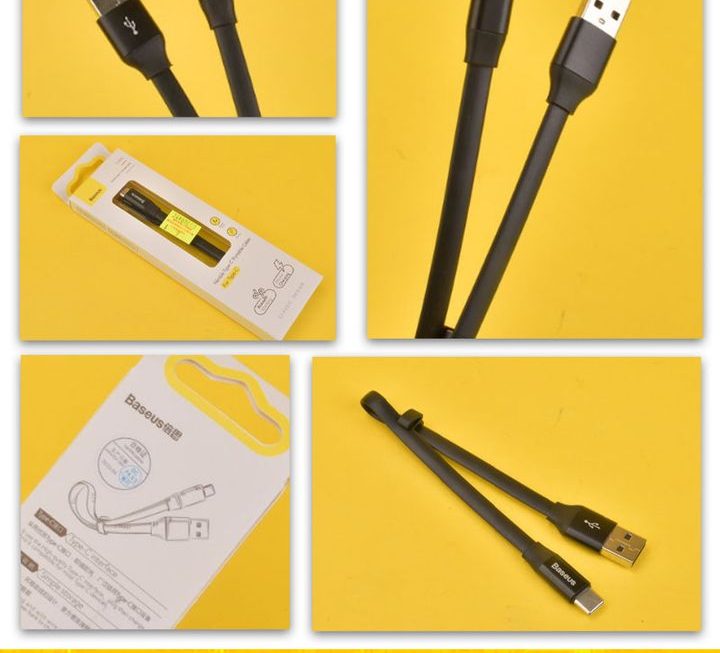 Baseus.USB數據充電線 ~$9